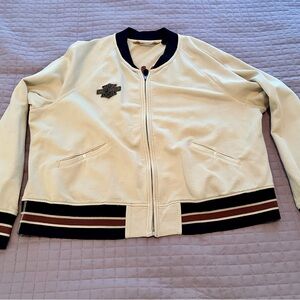 Harley-Davidson Beige Knit Sweater